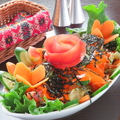 料理メニュー写真&nbsp;スパイスガーデンサラダ Spice Garden Salad