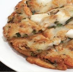 海鮮ネギチヂミ