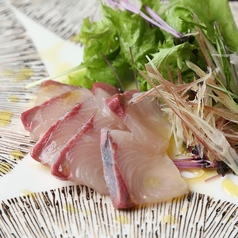 鮮魚の土佐風カルパッチョ ~高知宿毛の晩柑ドレッシング~
