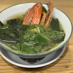 みそ汁（蟹・貝）