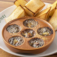 魚介のエスカルゴ風バター焼き