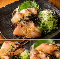名物胡麻カンパチ