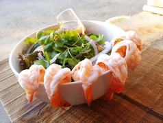 海老とパクチーのタイ風サラダ　THAI SALAD SHRIMP & CILANTRO