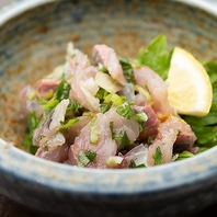 お酒が進む旨い肴が充実！