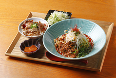 汁なし担々麺&選べるミニ丼