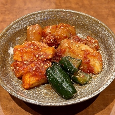 八方美人の特製キムチ盛り