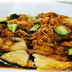 魚のすり身とタピオカの粉を合わせて、インドネシア風のさつま揚げ 