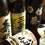本格焼酎・厳選日本酒・こだわり梅酒を取り揃えています。もちろん399円！！
