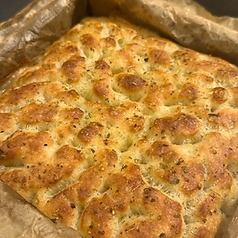 自家製フォカッチャの写真