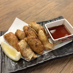 鶏皮餃子