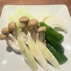焼野菜盛り合わせ