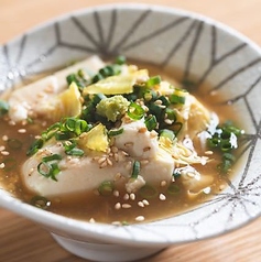 自家製おぼろ湯葉豆腐
