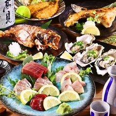 新鮮な海鮮をご提供！ 海鮮にはやっぱり日本酒！