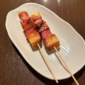 料理メニュー写真&nbsp;ベーコンとスモークチーズ串