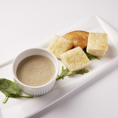 白レバームース/自家製らっきょう