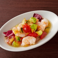 海老とアボカドのサルピコン