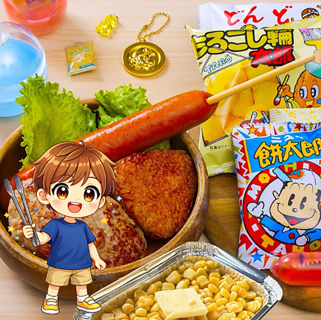 お子様連れのお客様に…キッズセットやチャイルドチェアの貸し出しもございます☆