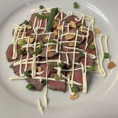 牛たたき風カルパッチョ