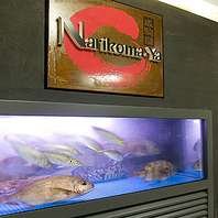 産地直送の新鮮鮮魚で旨い!!（いけす完備）