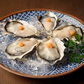料理メニュー写真&nbsp;生牡蠣ポン酢 門司産 5個