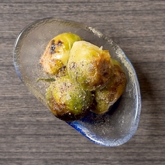 芽キャベツの胡椒浸し