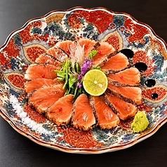 ◆ サーモンの豪快藁焼き