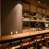 自慢のカウンター☆