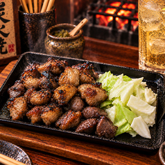 豪快炭火焼~鶏もも肉&砂肝~