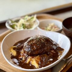 Asunaro特製　ハンバーグオムライスセット