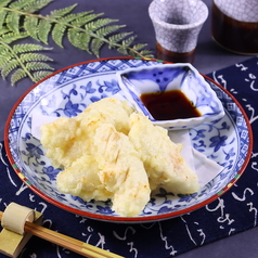 とり天 自家製出汁かぼすポン酢 (4個)