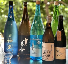 日本酒を月替わりでご用意！