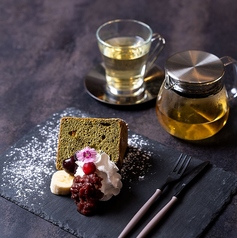 西尾抹茶のシフォンケーキ