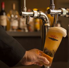 ランチ・ディナー共通！アルコール飲み放題