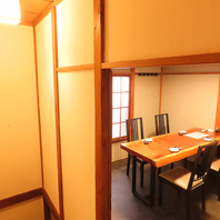 個室貸切で皆様が満足できる時間をご提供。