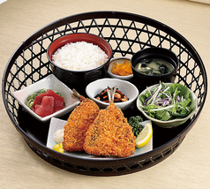 アジフライ御膳