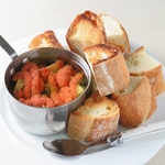 明太子のピリ辛とカマンベールのクリーミーさが絶妙！アヒージョで新しい味覚を発見しよう！