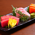 料理メニュー写真&nbsp;お刺身3点盛り