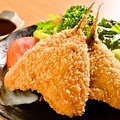 料理メニュー写真 アジフライ