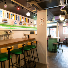 【カウンター席：1名×4】