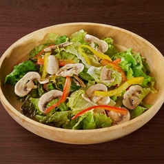 マッシュルームとパプリカのガーデンサラダ