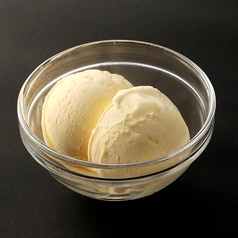 バニラアイス