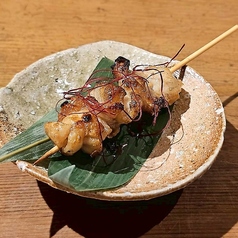 【串】鶏皮のカリカリ ピリ辛 1本
