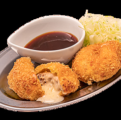 チーズ鶏メンチ