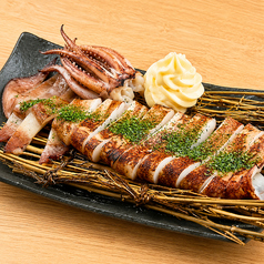 イカの丸焼き(姿焼き)