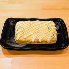 ネギだくのだし巻き卵