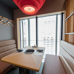 周囲を気にせずごゆっくりとお過しいただける個室のお部屋です。