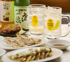 創作餃子酒場かむらっく ときわ台のコース写真