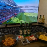【スポーツ観戦】フードとお酒を楽しみながら盛り上がってください！