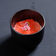 桜香る春の杏仁豆腐