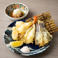 料理メニュー写真&nbsp;【おすすめ】　厳選天ぷら盛り合わせ